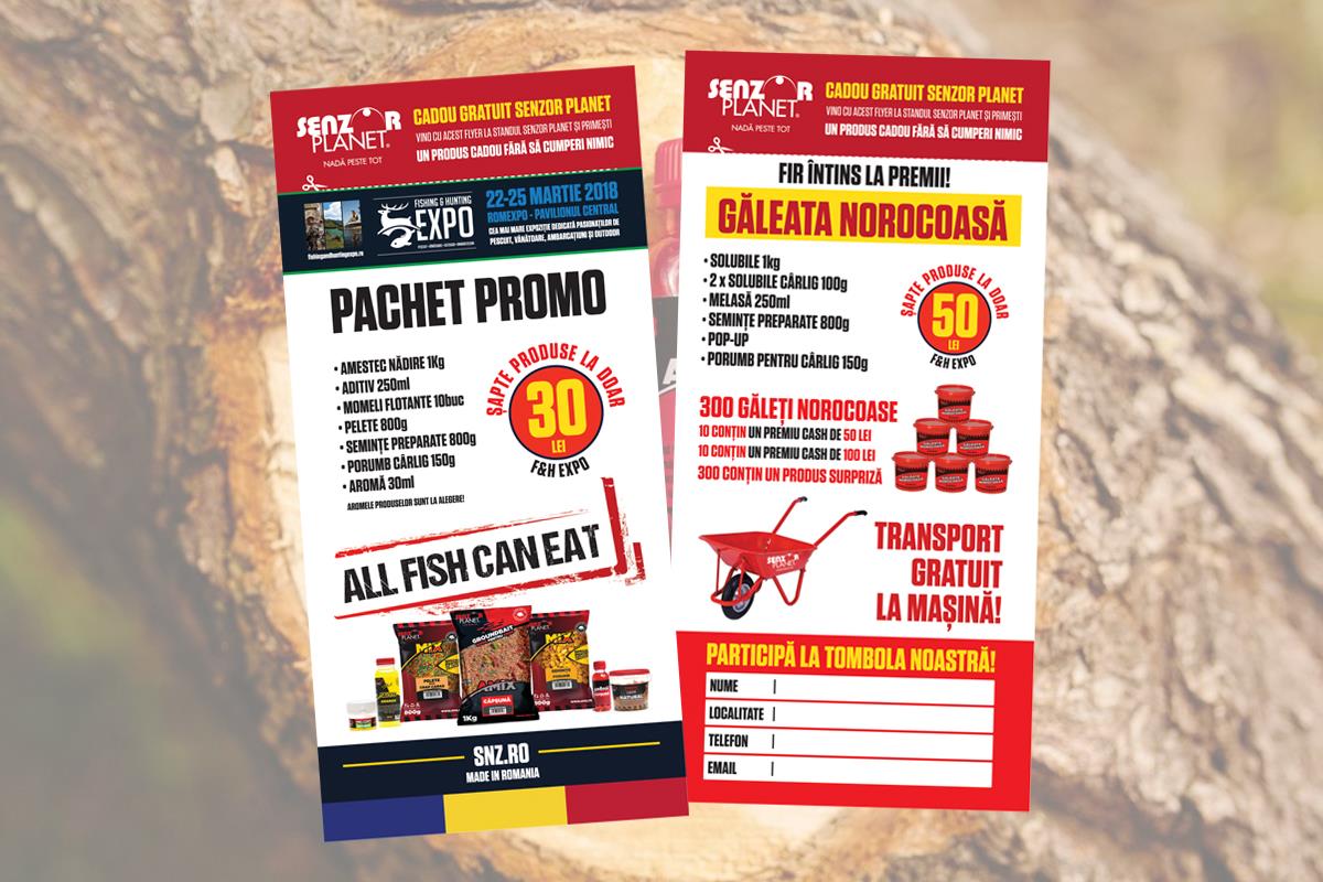 Senzor ofera nada gratis si premii cash la Fishing & Hunting EXPO!